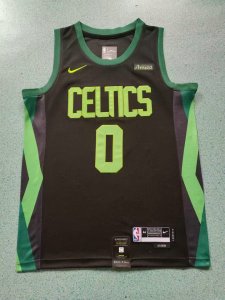 Maillot 0 Tatum Celtics 2025 City Edition Noir