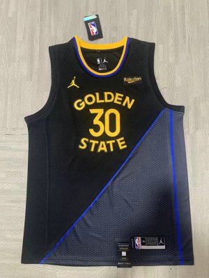 Maillot 30 Curry Warriors 2025 Statement Noir