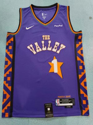 Maillot Devin Booker 1 Phoenix Suns 2025 City Edition Nike Dri-FIT NBA Swingman