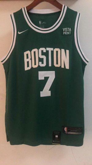 Maillot NBA Jaylen Brown Boston Celtics Nike Icon Edition Vert