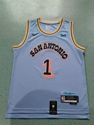 Maillot San Antonio Spurs 1 Wembanyama 2025 City Edition