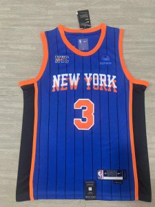 Maillot New York Knicks HART 3 2024-25 Bleu Orange Noir