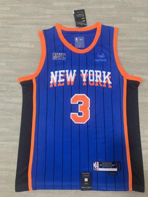 Maillot New York Knicks HART 3 2024-25 Bleu Orange Noir