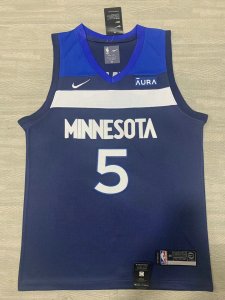 Maillot Nike Minnesota Timberwolves Icon Edition Anthony Edwards College Navy