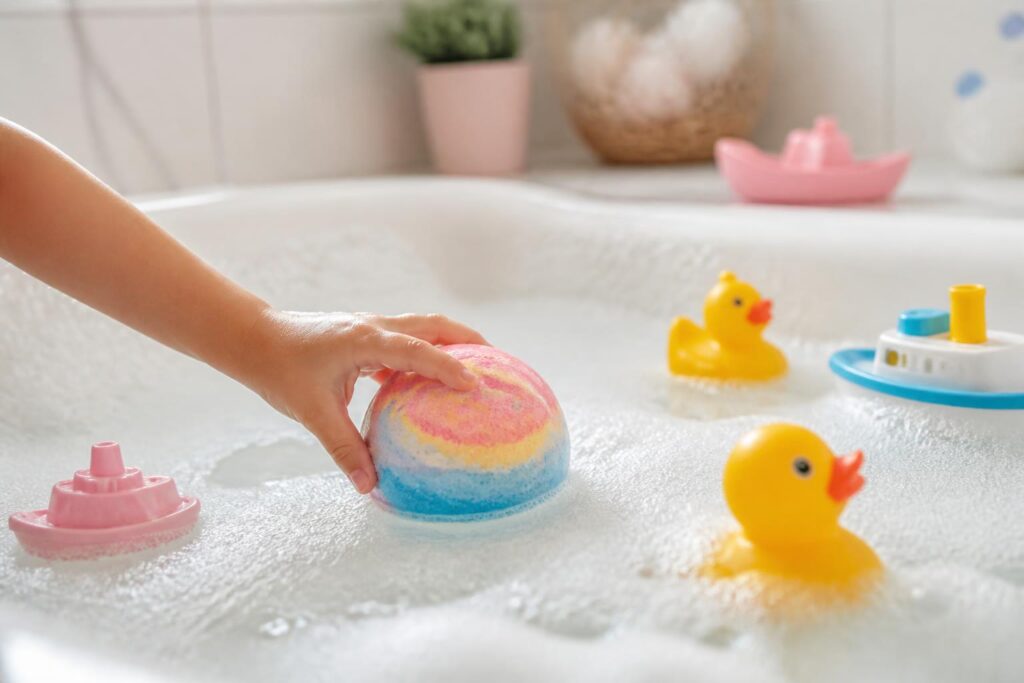 découvrez comment choisir les meilleures formules de boules de bain pour enfants, alliant sécurité et douceur, pour un moment de jeu ludique et serein dans le bain.
