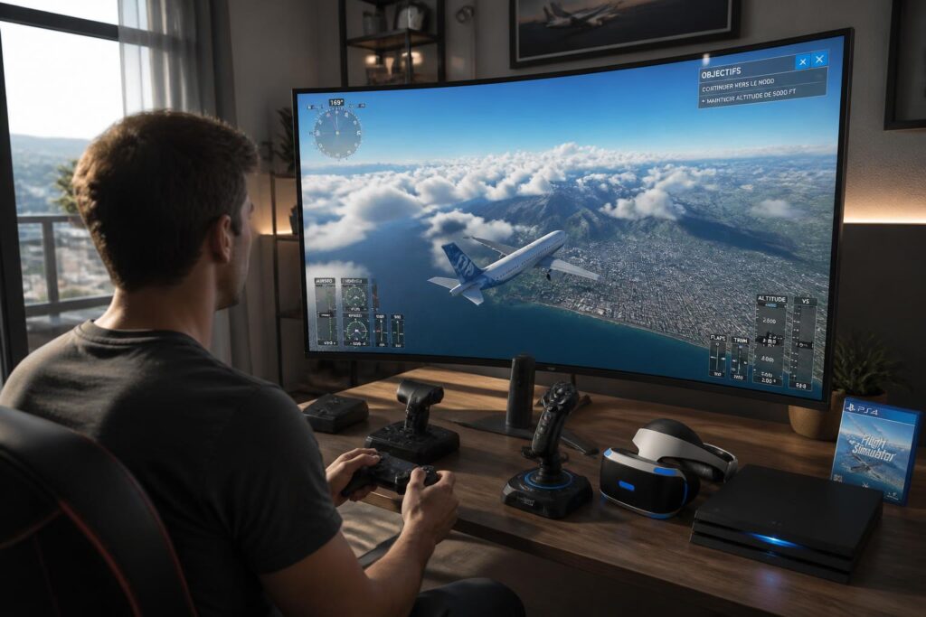 découvrez les nouveautés de flight simulator sur ps4 pour une expérience immersive inédite, avec des graphismes améliorés, un gameplay optimisé et des environnements réalistes.