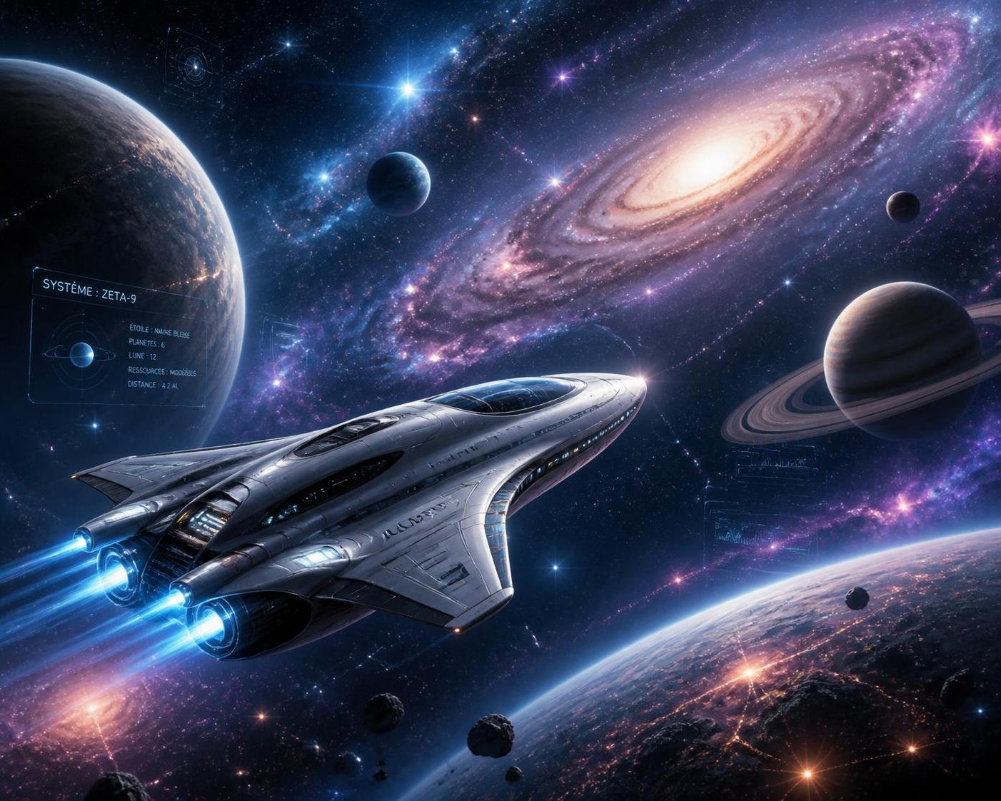 explorez les étoiles avec galactic simulator, une aventure spatiale immersive et réaliste qui vous transporte au cœur de l'univers pour une expérience unique.