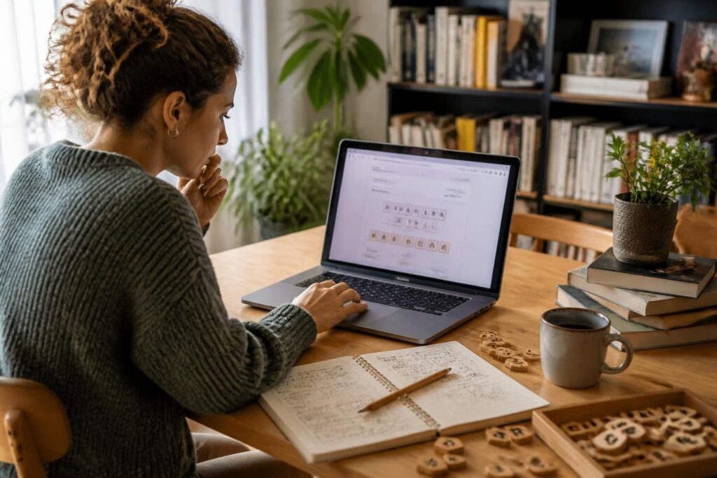 découvrez notre anagrammeur en ligne, l'outil idéal pour stimuler votre esprit ludique et améliorer votre créativité grâce à des jeux de mots amusants et interactifs.