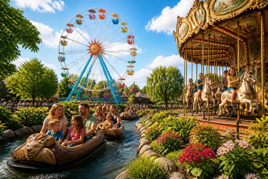 découvrez les attractions familiales incontournables de bellewaerde, le parc belge qui séduit petits et grands avec ses manèges, spectacles et espaces nature adaptés à toute la famille.