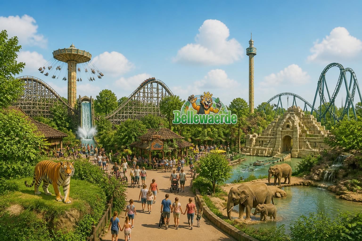 découvrez les attractions familiales incontournables de bellewaerde, le parc belge qui séduit petits et grands avec ses manèges, zones thématiques et spectacles adaptés à toute la famille.
