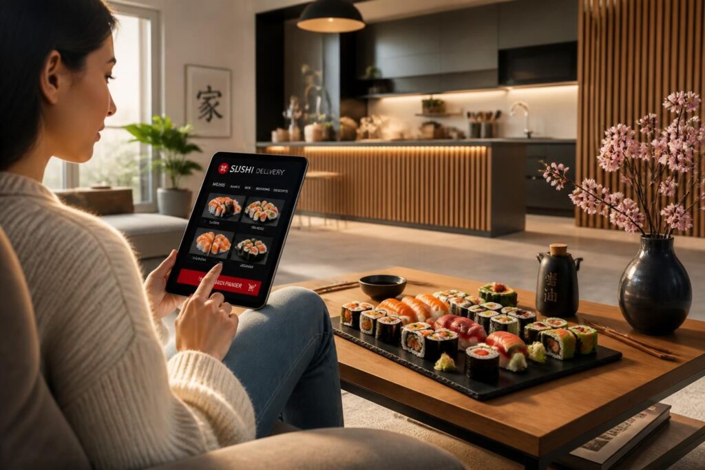 découvrez sushiscan, l’application innovante qui transforme la commande de sushis à domicile en une expérience simple, rapide et délicieuse.