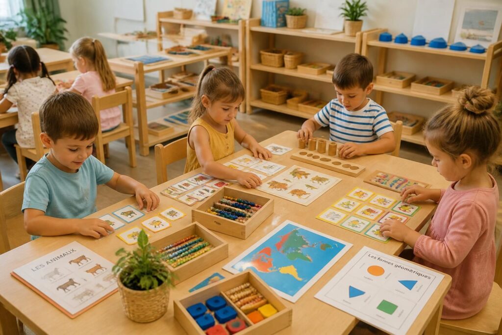 découvrez notre atelier montessori pour maternelle avec des activités ludiques et des supports à imprimer pour stimuler l'apprentissage autonome des enfants.