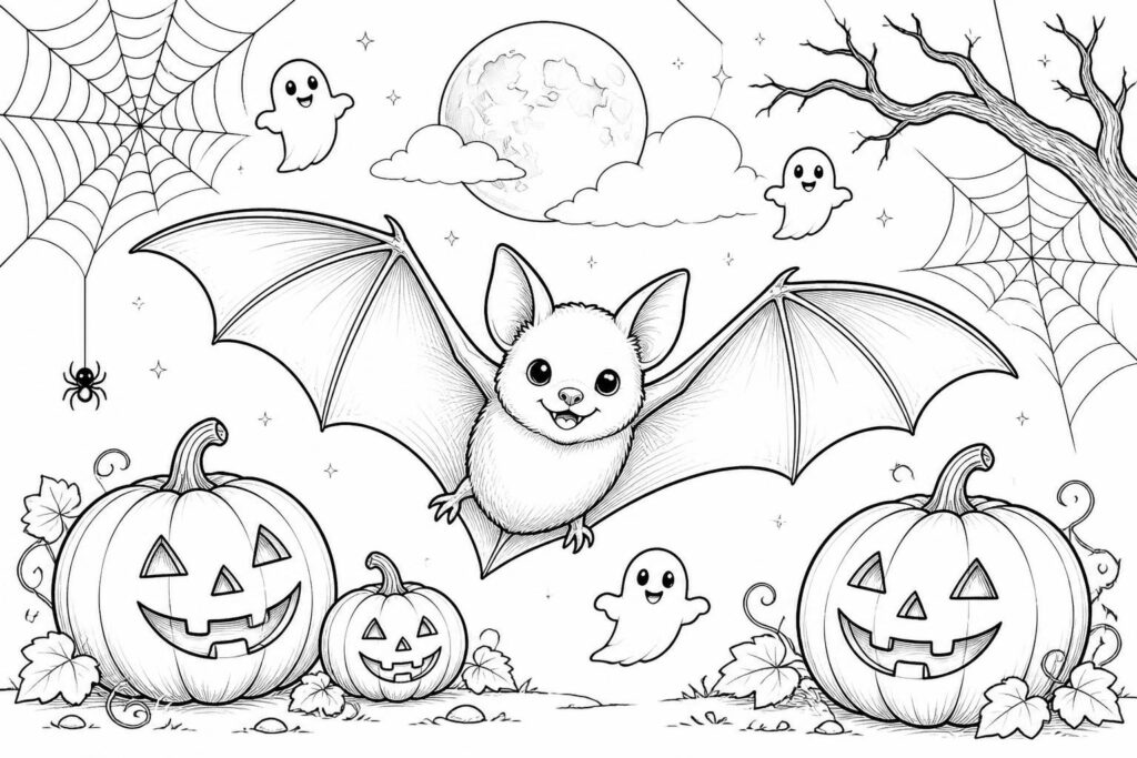 découvrez nos coloriages de chauve-souris à imprimer, parfaits pour halloween. des modèles faciles et amusants pour petits et grands à colorier et décorer.