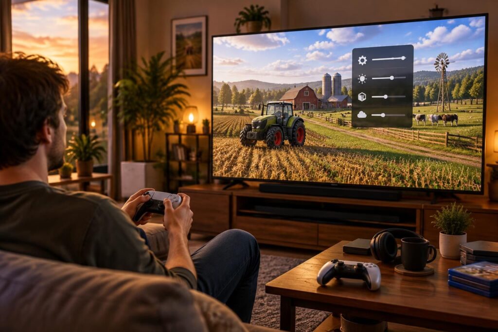 découvrez comment installer et utiliser easy development controls dans farming simulator 22 : guide pratique pour profiter du mod sur console.