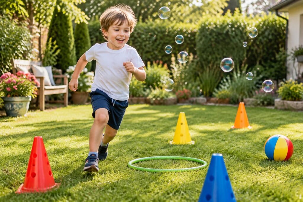 découvrez des jeux d’extérieur pour les enfants de 5 ans : activités sportives et ludiques pour bouger, s’amuser et profiter du plein air.