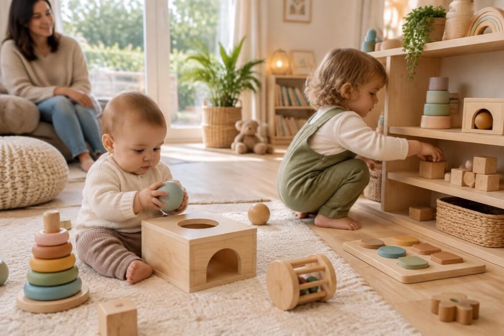 découvrez comment choisir un jouet montessori adapté aux bébés de 6 mois à 3 ans pour stimuler leur éveil, leur autonomie et leur motricité.