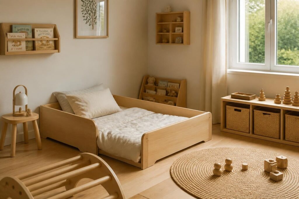 découvrez comment choisir la taille et le modèle de lit enfant montessori idéal pour le confort et le développement autonome de votre enfant.