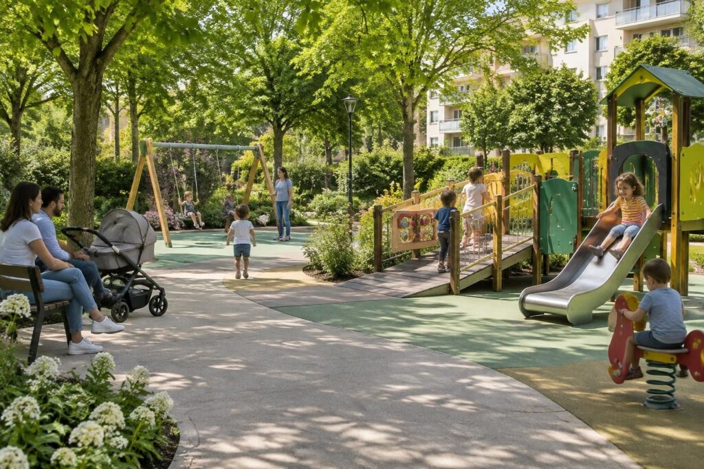 découvrez où trouver près de chez vous des parcs de jeux adaptés aux enfants, avec des espaces sécurisés et des activités pour tous les âges.