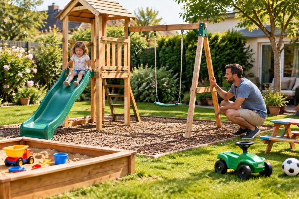 découvrez des aires de jeux extérieures pour enfants à petit prix et nos conseils pour choisir un modèle sûr, adapté à votre jardin et à votre budget.