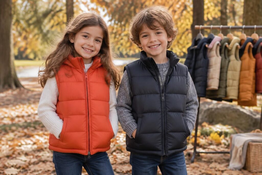 découvrez notre guide des meilleures doudounes sans manches pour enfants : modèles pour filles et garçons, conseils de choix et idées pour rester au chaud.