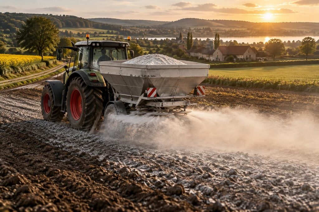 découvrez tout sur l’épandeur à chaux fs25 : fonctionnement, caractéristiques et conseils pour fertiliser efficacement vos champs dans farming simulator 25.