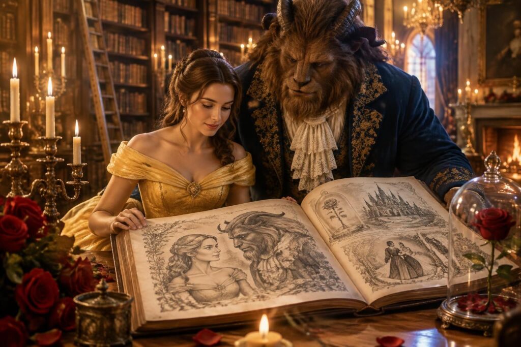 découvrez des coloriages, dessins et histoires inspirés de la princesse belle et de la belle et la bête. un univers magique à explorer en famille !